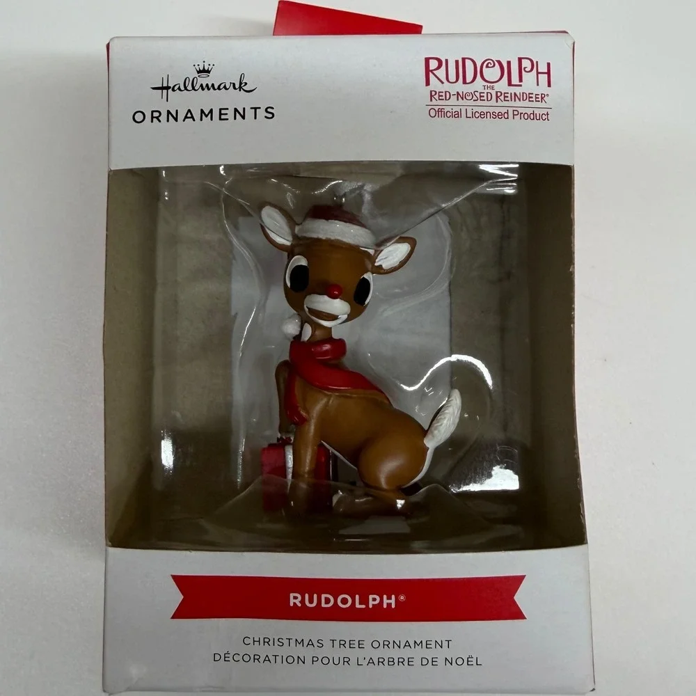 Hallmark Rudolph the Red-Nosed Reindeer Christmas Tree Ornament New in Box
